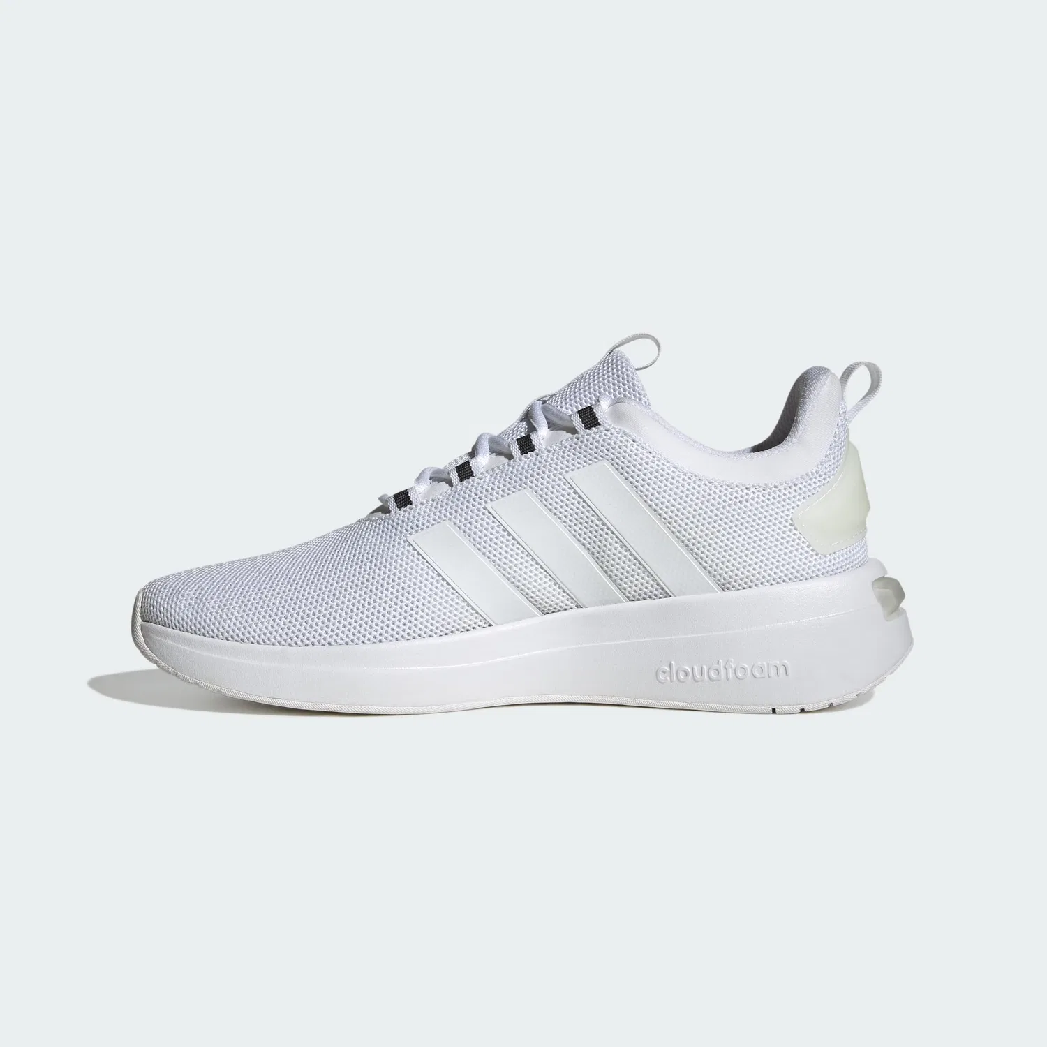 Детские кроссовки на липучке Racer Tr23 Adidas, Cloud White Cloud White Grey Six — фото 2