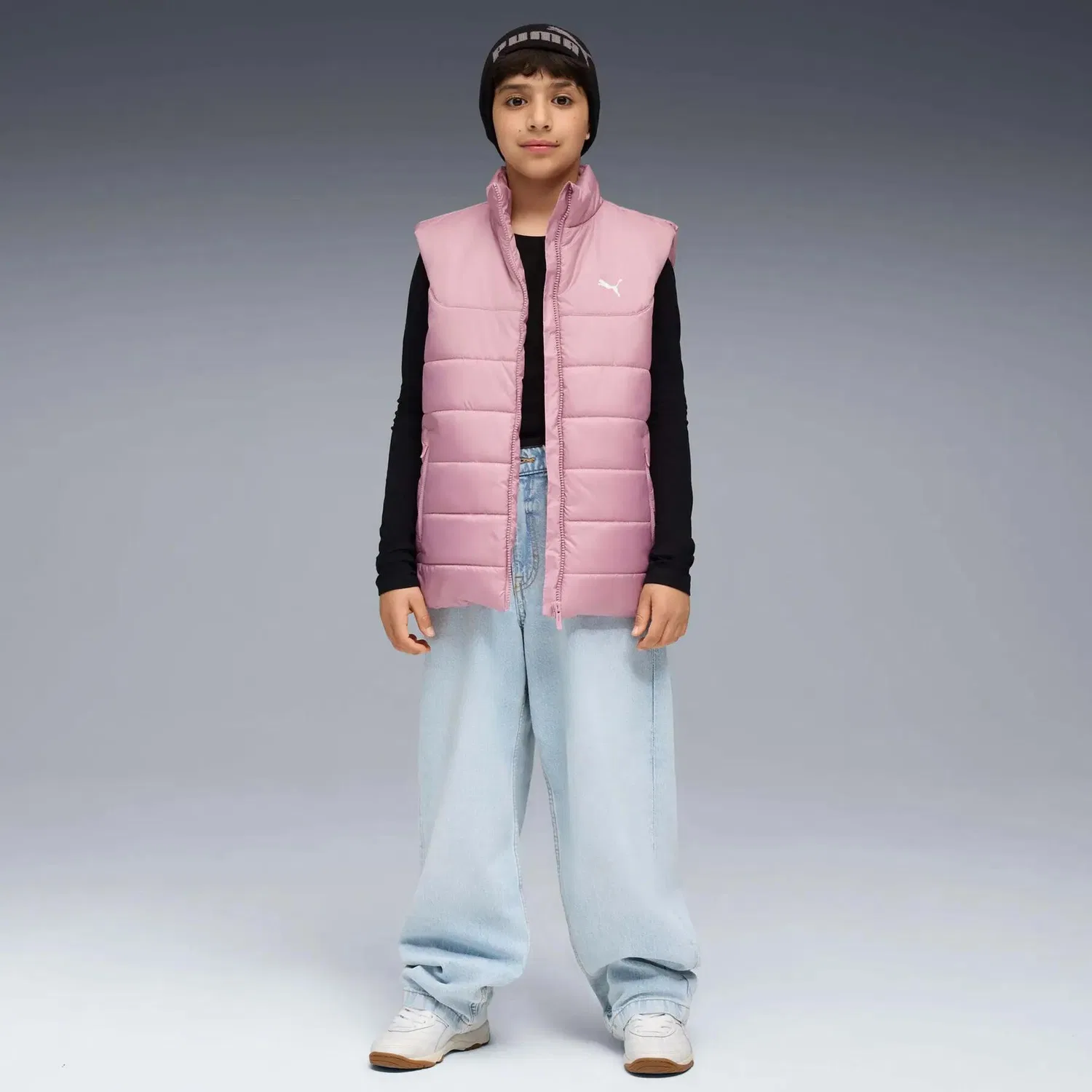 Детская безрукавная жилетка Puma ESS, Rosa — фото 3