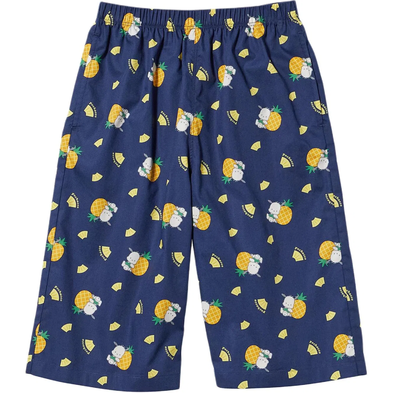 Детские шорты хлопковые UNIQLO X Sanrio Kids Shorts Moderate, Blue