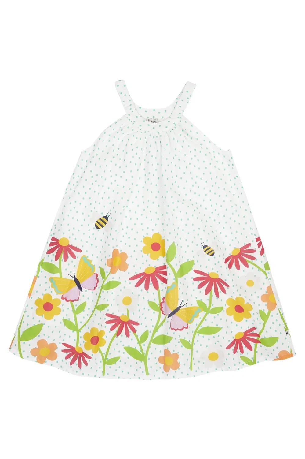 Платье-трапеция Myra Frugi, White