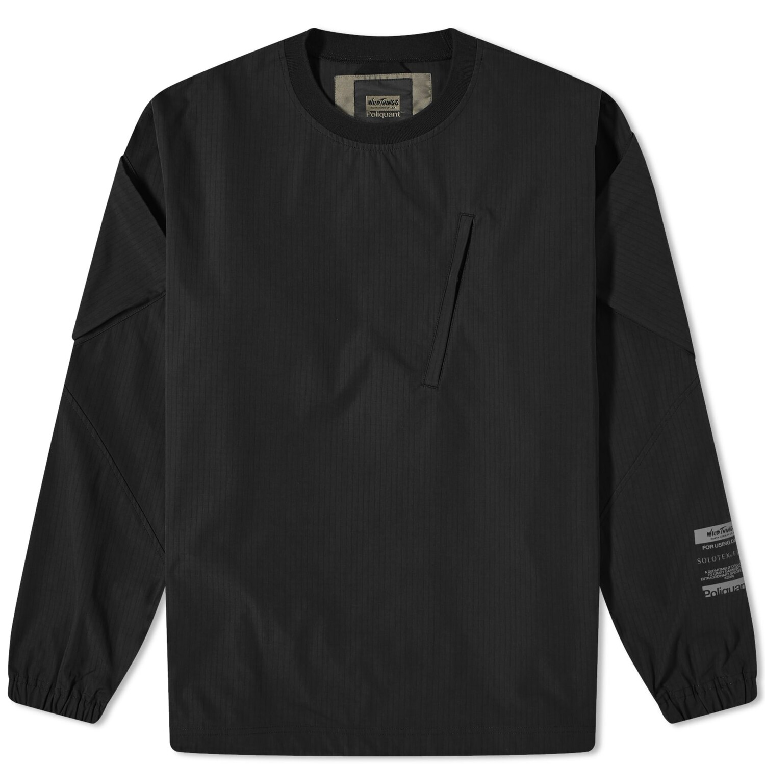 

Пуловер Poliquant х Wildthings Common Uniform Solotex, черный