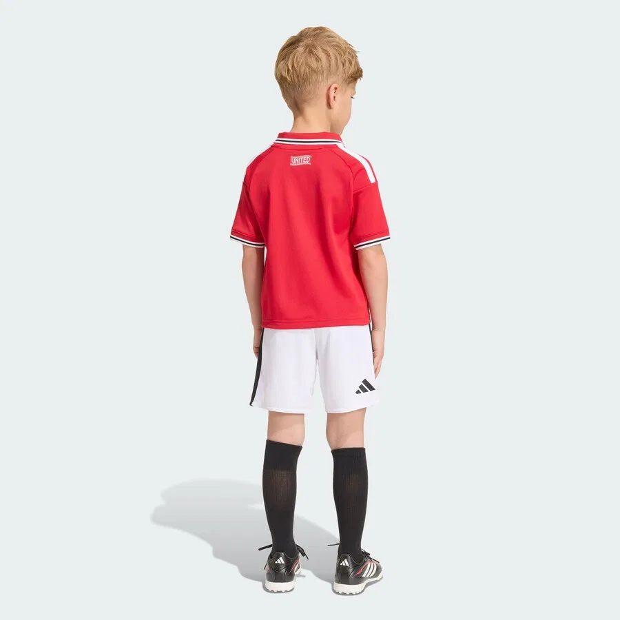 Спортивный костюм ADIDAS PERFORMANCE «Манчестер Юнайтед 26/27» красного цвета — фото 3
