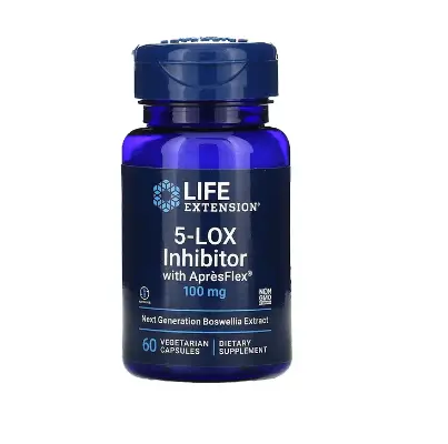 

Ингибитор 5-LOX с ApresFlex 100 мг 60 капсул Life Extension