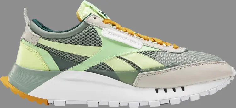 

Кроссовки Reebok Classic Leather Legacy, серо-зеленый, Зеленый;серый, Кроссовки Reebok Classic Leather Legacy, серо-зеленый