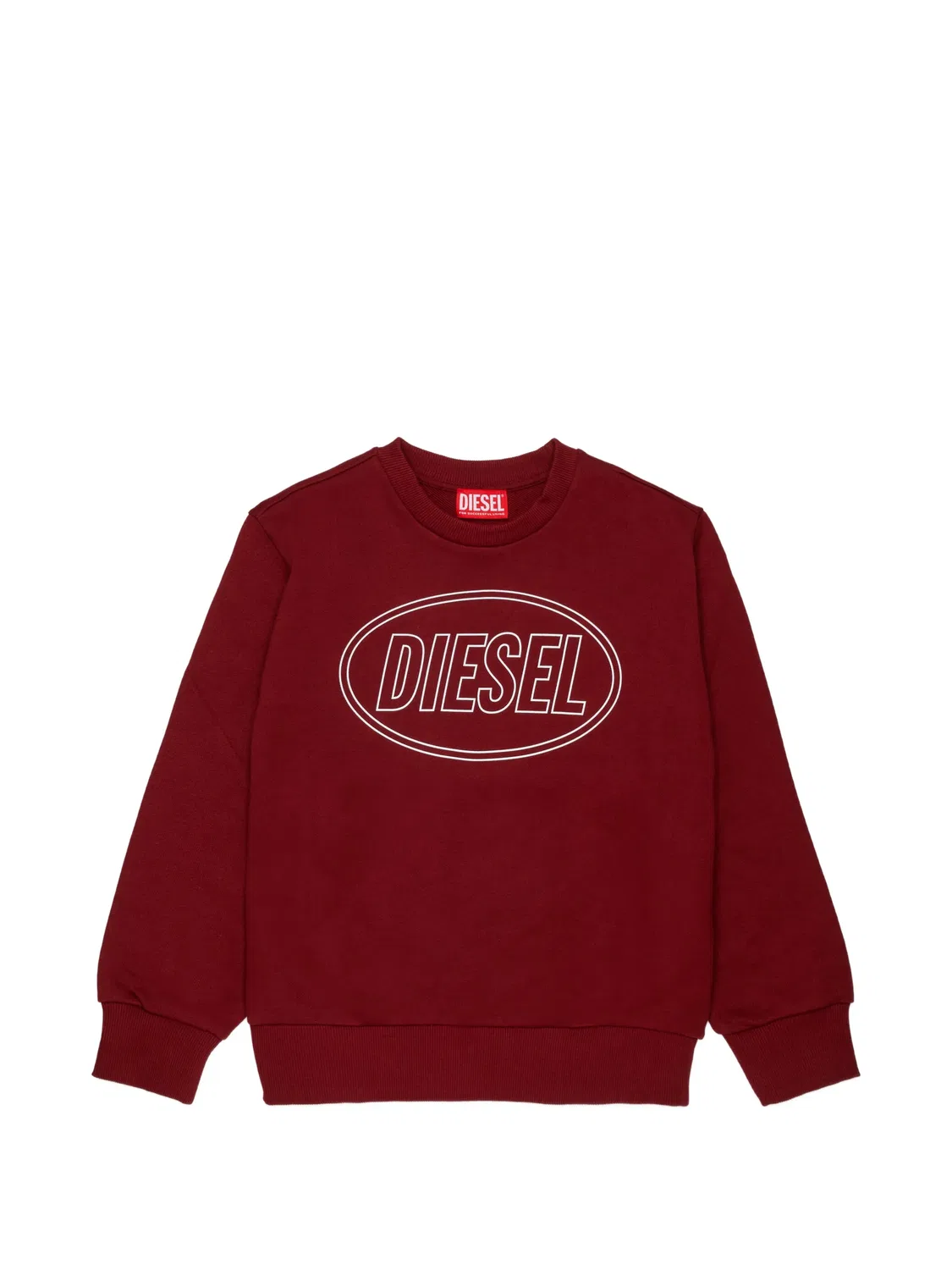 Diesel Свитшот с логотипом - красный