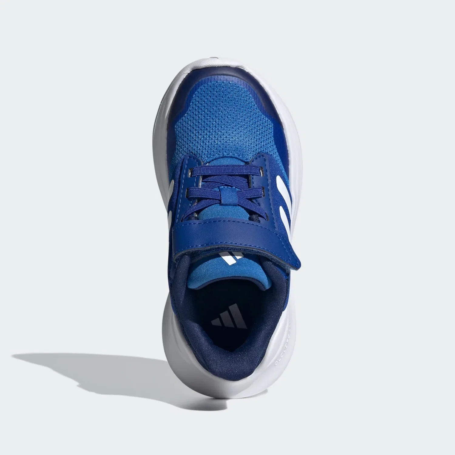Кроссовки Adidas Sportswear Tensaur Run 2.0 в темно-синем и генциановом цветах — фото 3