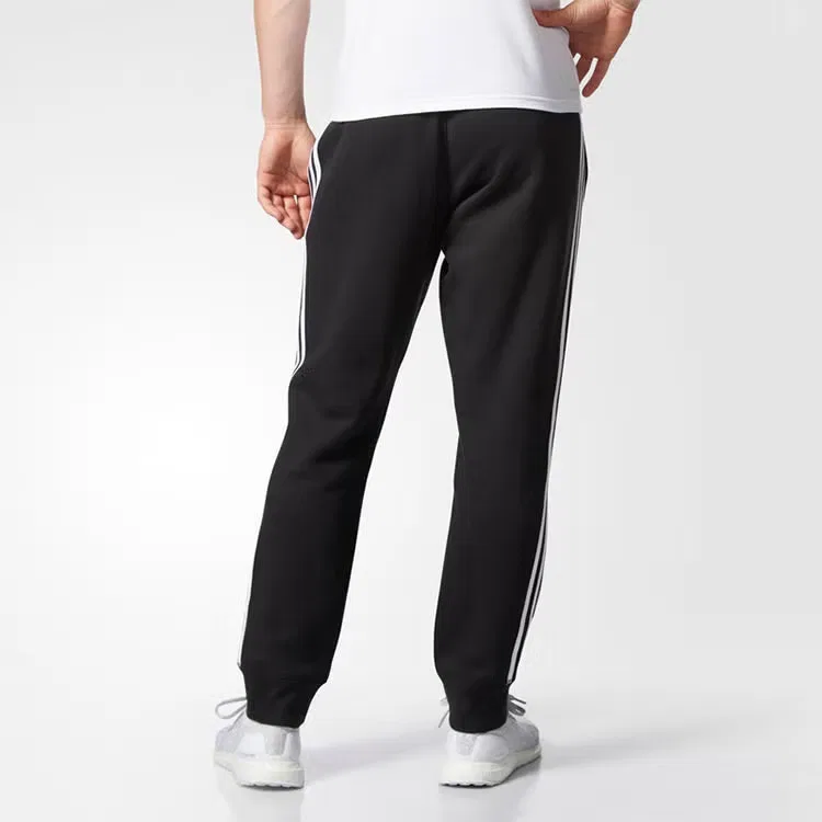 Штаны спортивные классические мужские Adidas, черный — фото 4