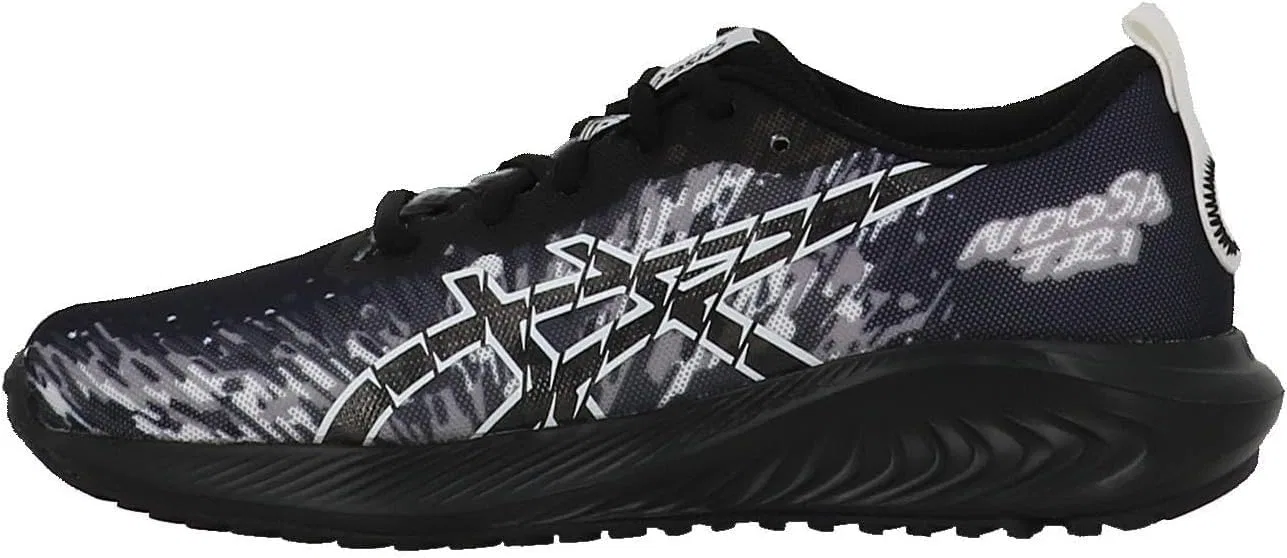 Детские спортивные кроссовки для мальчиков с амортизацией Gel-noosa Tri 16 GS ASICS, Black White