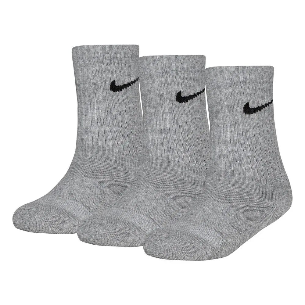 Носки спортивные 3 пары Nike, серый