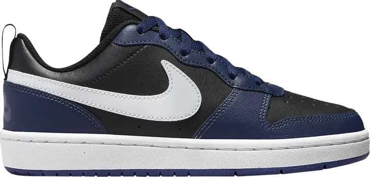 

Кроссовки Nike Court Borough Low 2 GS 'Midnight Navy Black', синий