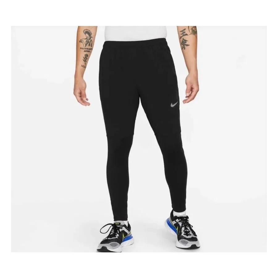 Спортивные штаны с принтом Dri-Fit UV Challenger Woven Hybrid Running Nike, Черный