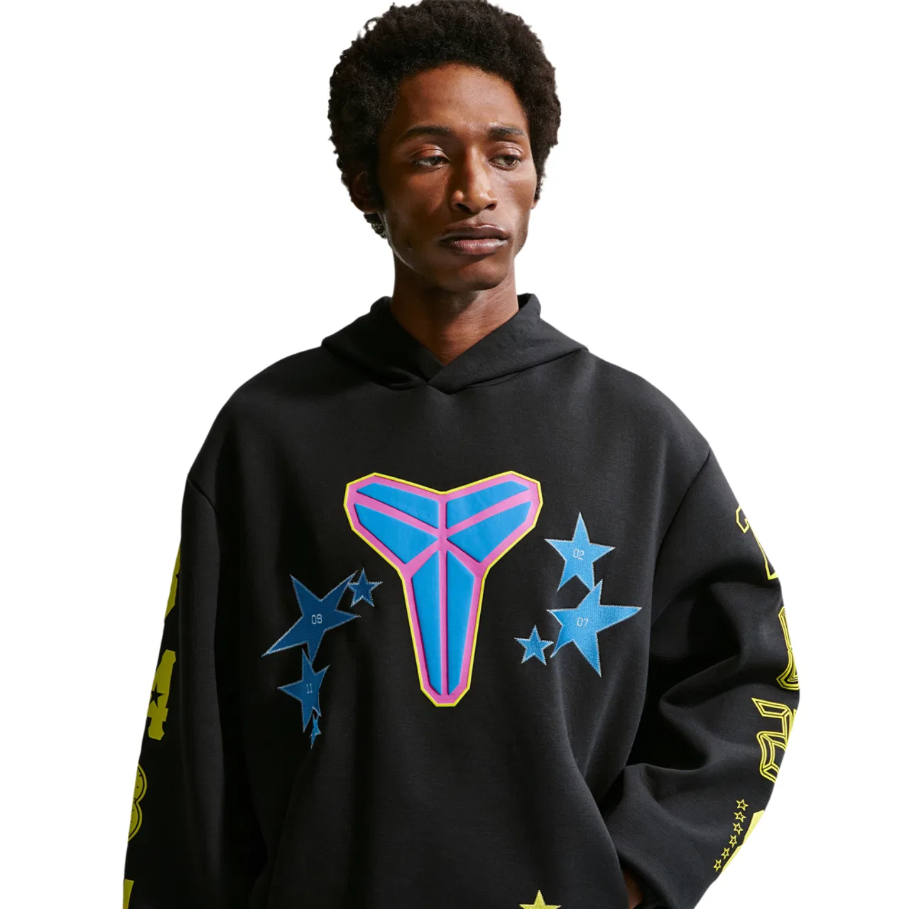 Толстовка мужская All Star Weekend Nike, цвет Light Photo Blue/Sonic Yellow/Black