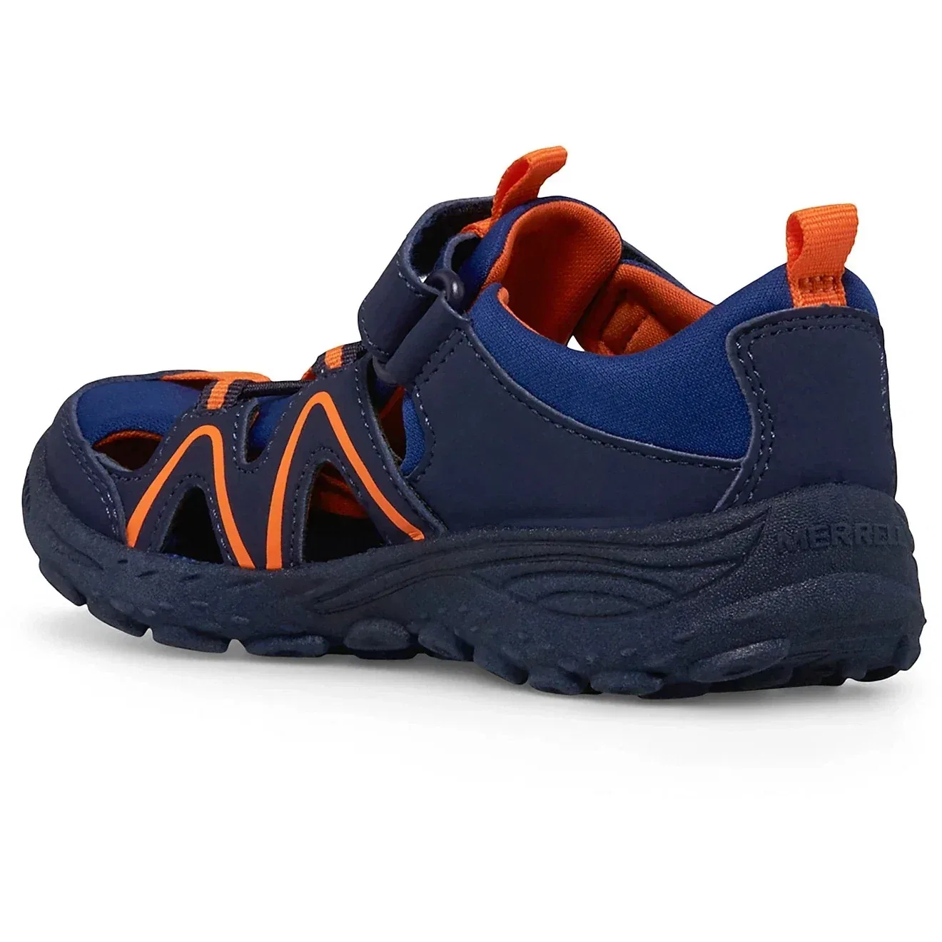 Детские сандалии для девочек с закрытым носом Merrell Hydro Explorer MK266963, синий — фото 4