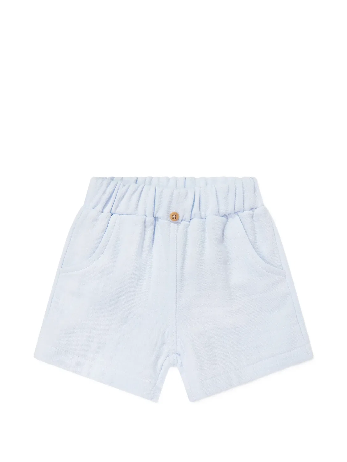 Комплект из рубашки и шортов на пуговицах Tiffany Kids, синий — фото 4