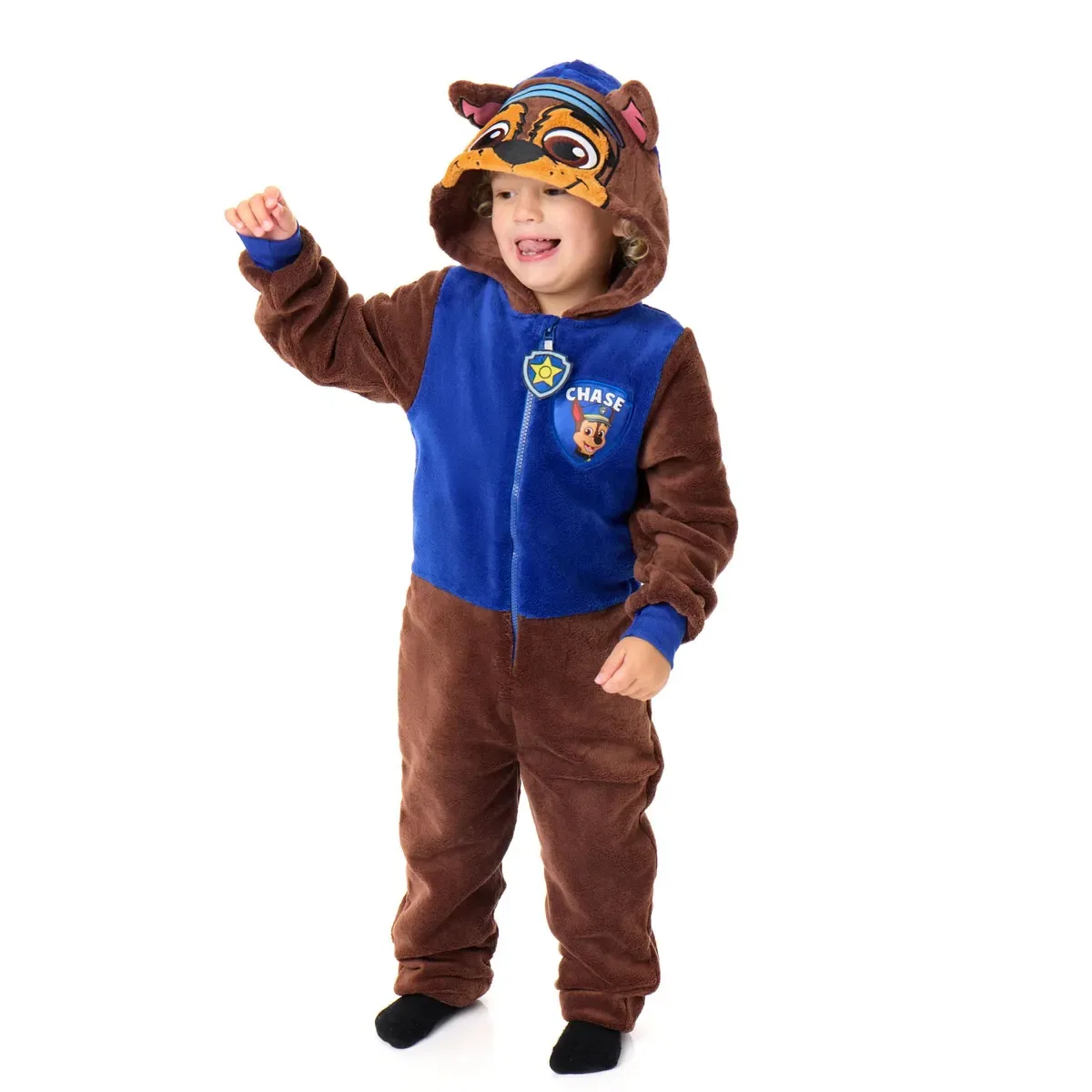 Детский боди-комбинезон с аппликацией Chase, Paw Patrol, Blue