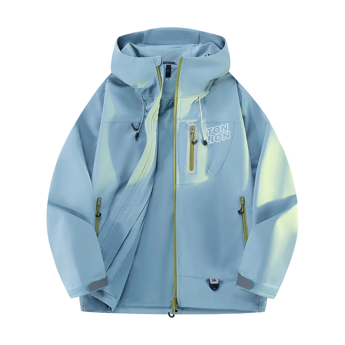 Детская куртка-худи горная с капюшоном Tonlion, Heather Navy — фото 3