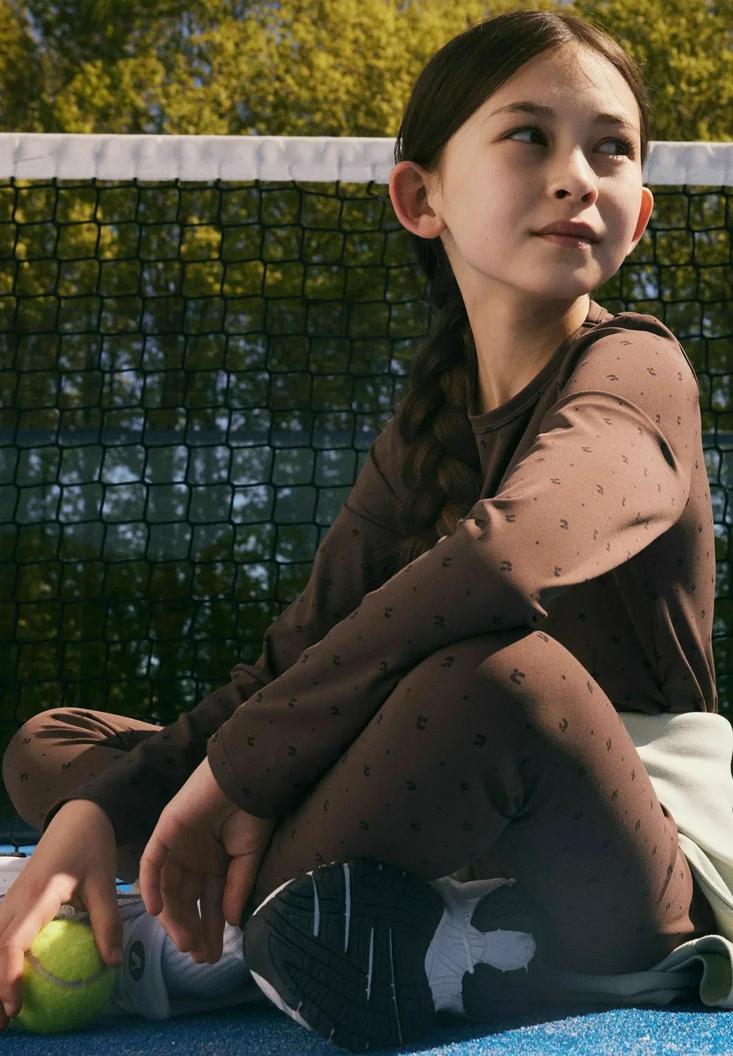 Топ с длинными рукавами, облегающего кроя - топ с длинными рукавами Name It, Chocolate Martini
