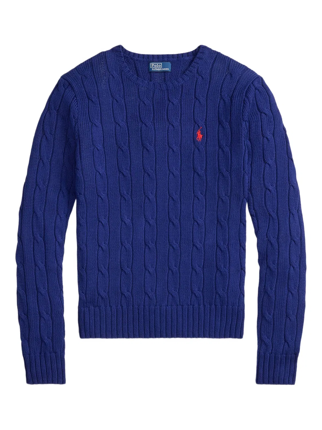 Свитер в косичку Polo Ralph Lauren, королевский синий