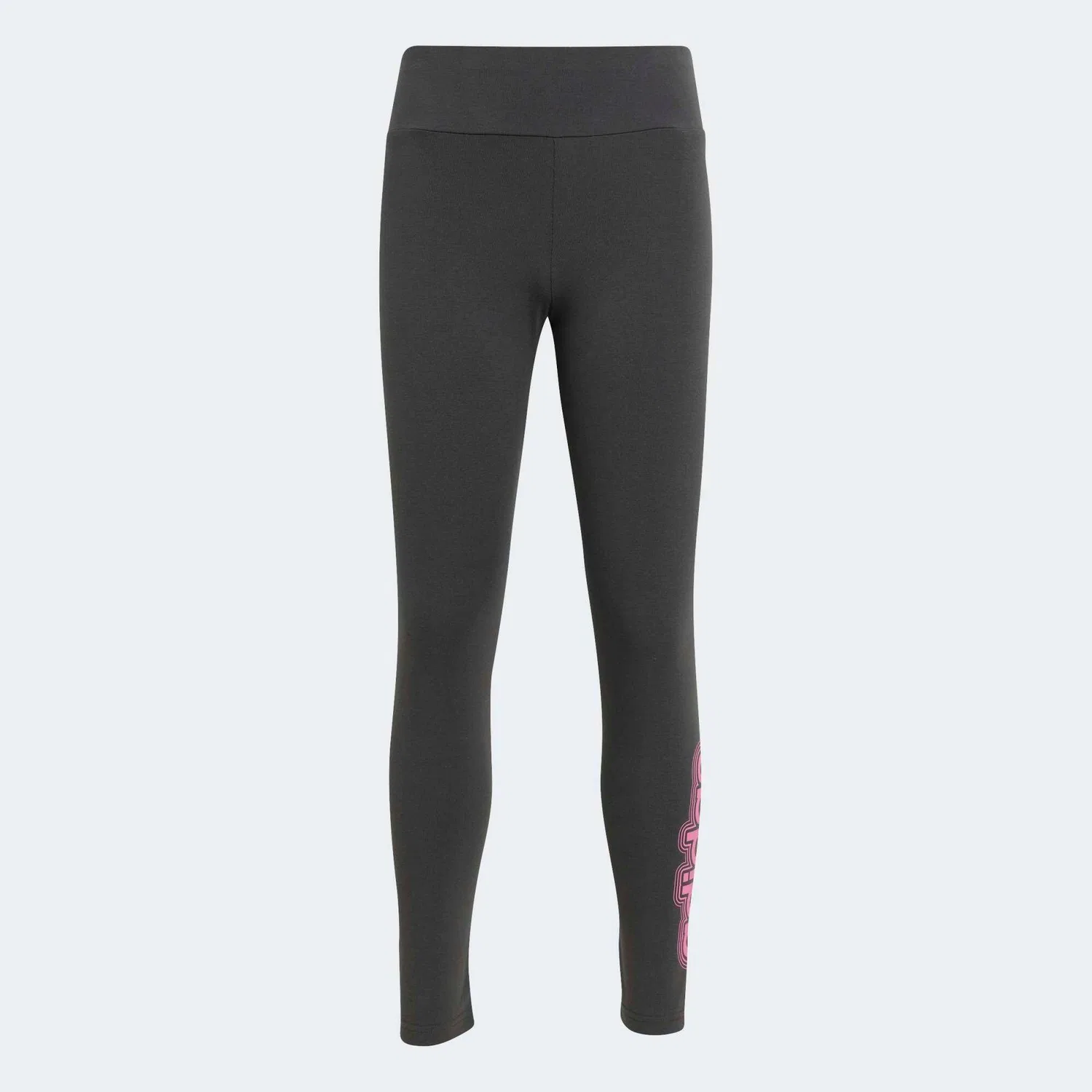 Детские хлопковые леггинсы grau Adidas