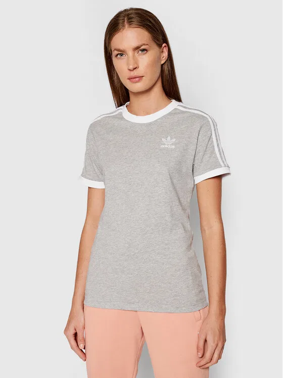 Футболка standard fit adicolor Classics 3-Stripes Adidas, серый