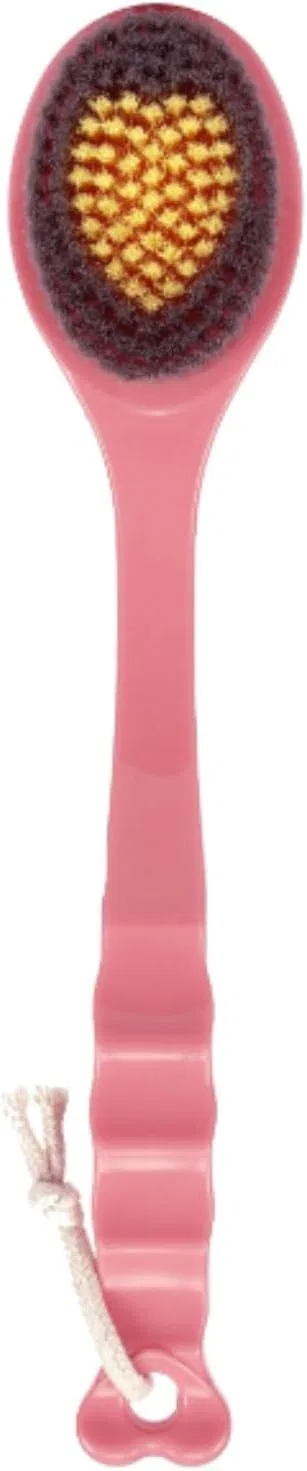 Щетка для душа с длинной ручкой, ZXCMY, Pale Red