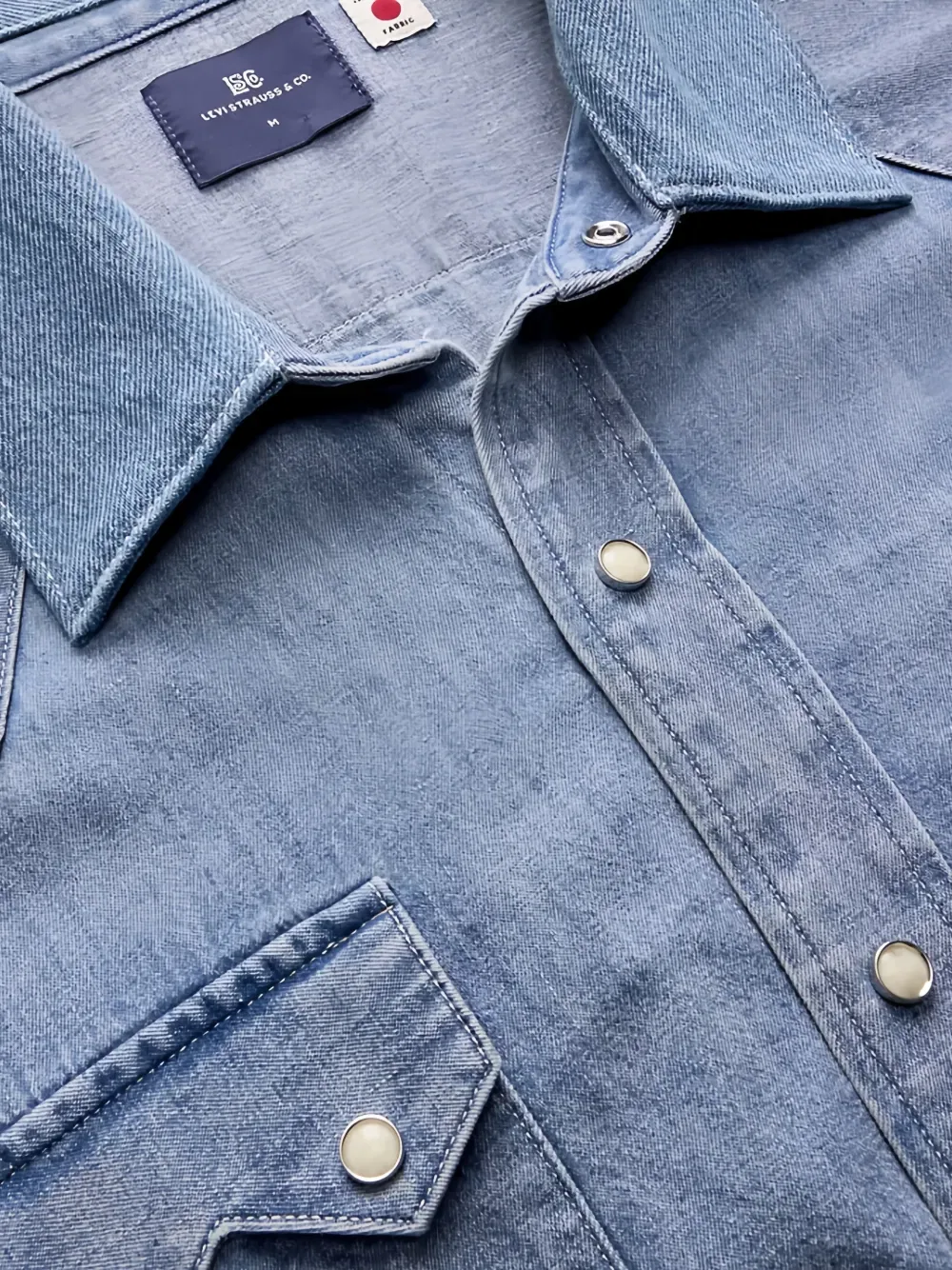 Джинсовая куртка "Пилообразный" Levi'S, синий — фото 3