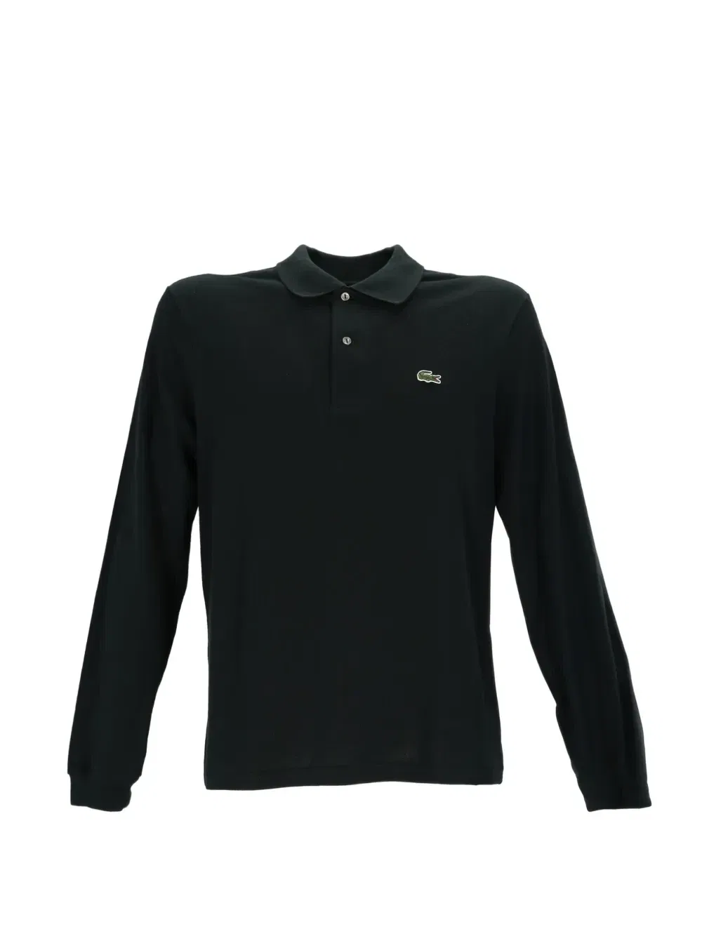 Рубашка поло с длинными рукавами и логотипом Lacoste, зеленый