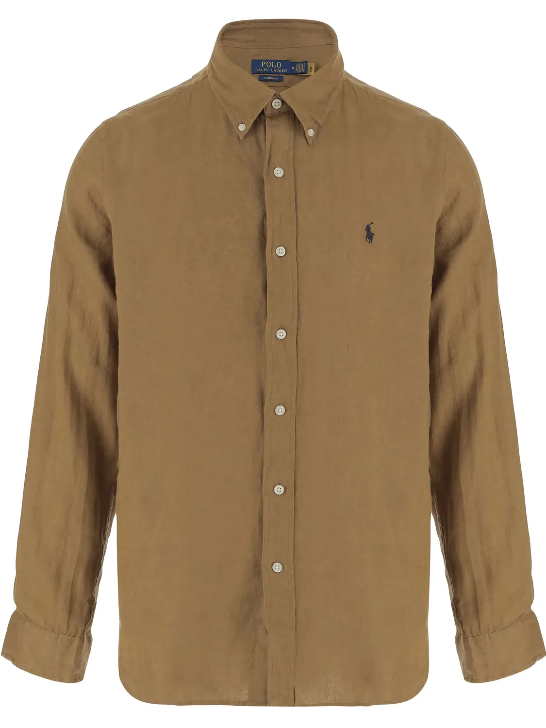 Polo Ralph Lauren Рубашка из 100% хлопка коричневого цвета
