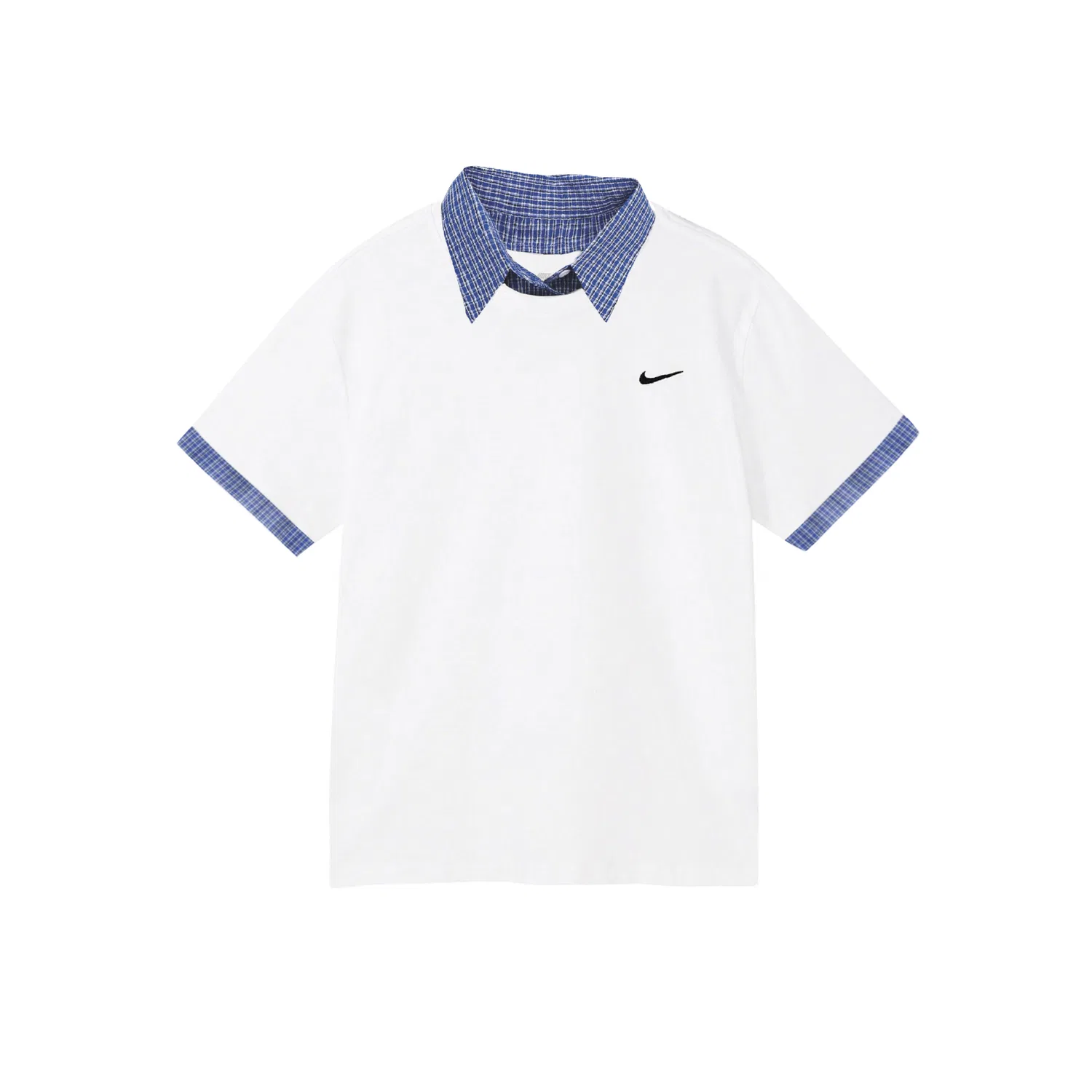 Футболка с воротником Nike Sportswear, White