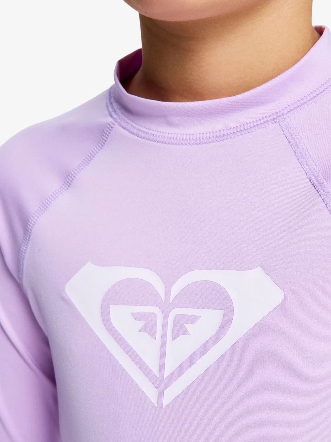 Рашгард с длинным рукавом Roxy Purple Whole Hearted, фиолетовый — фото 4