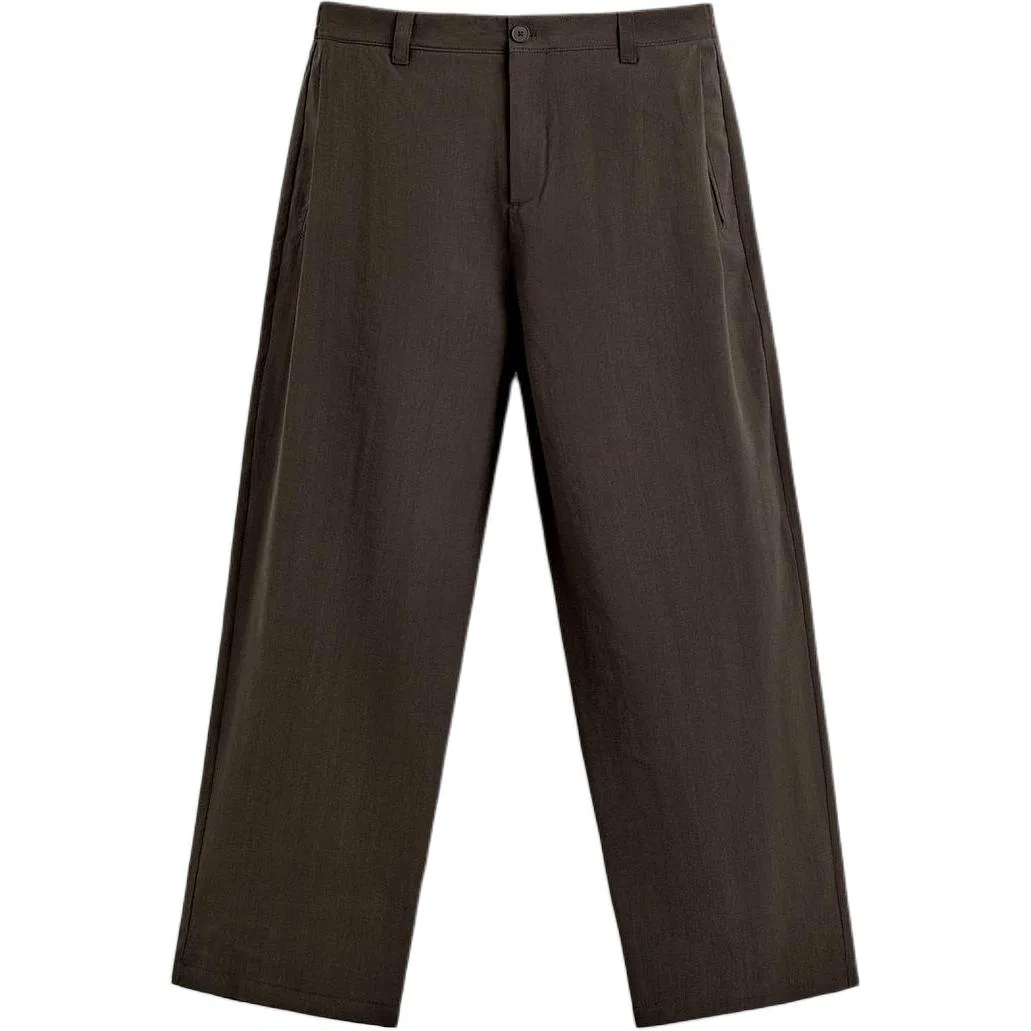 Мужские повседневные брюки прямого кроя Brown ZARA, Brown