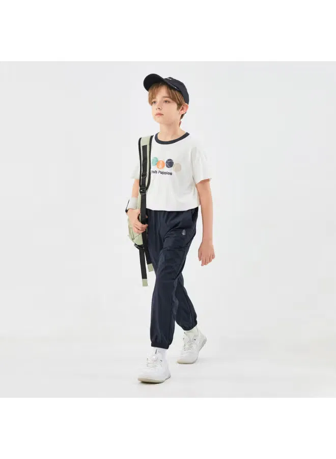 Штаны спортивные детские с влагоотводящей тканью Hush Puppies — фото 4