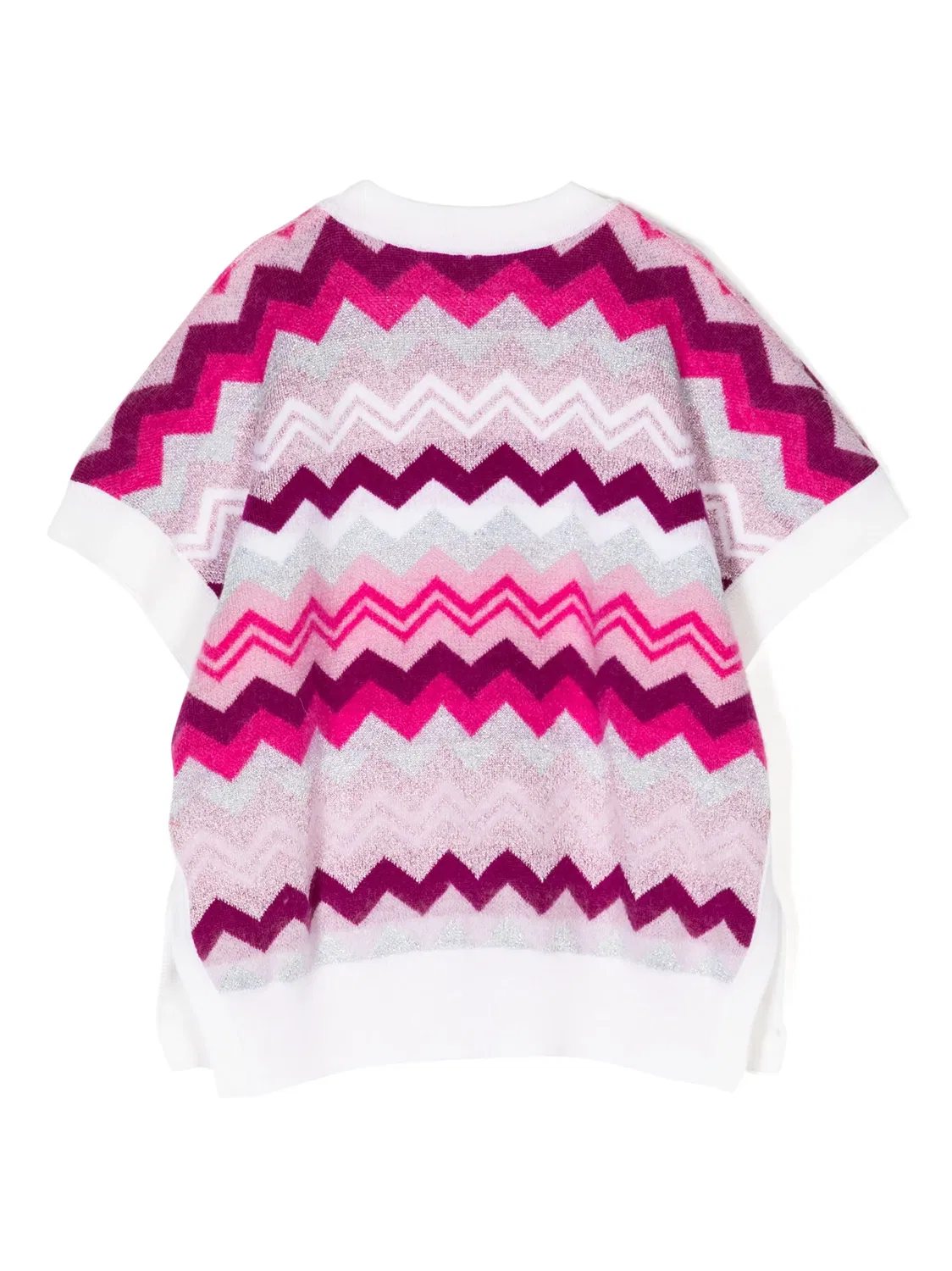 Топ с узором зигзагом Missoni, розовый — фото 3