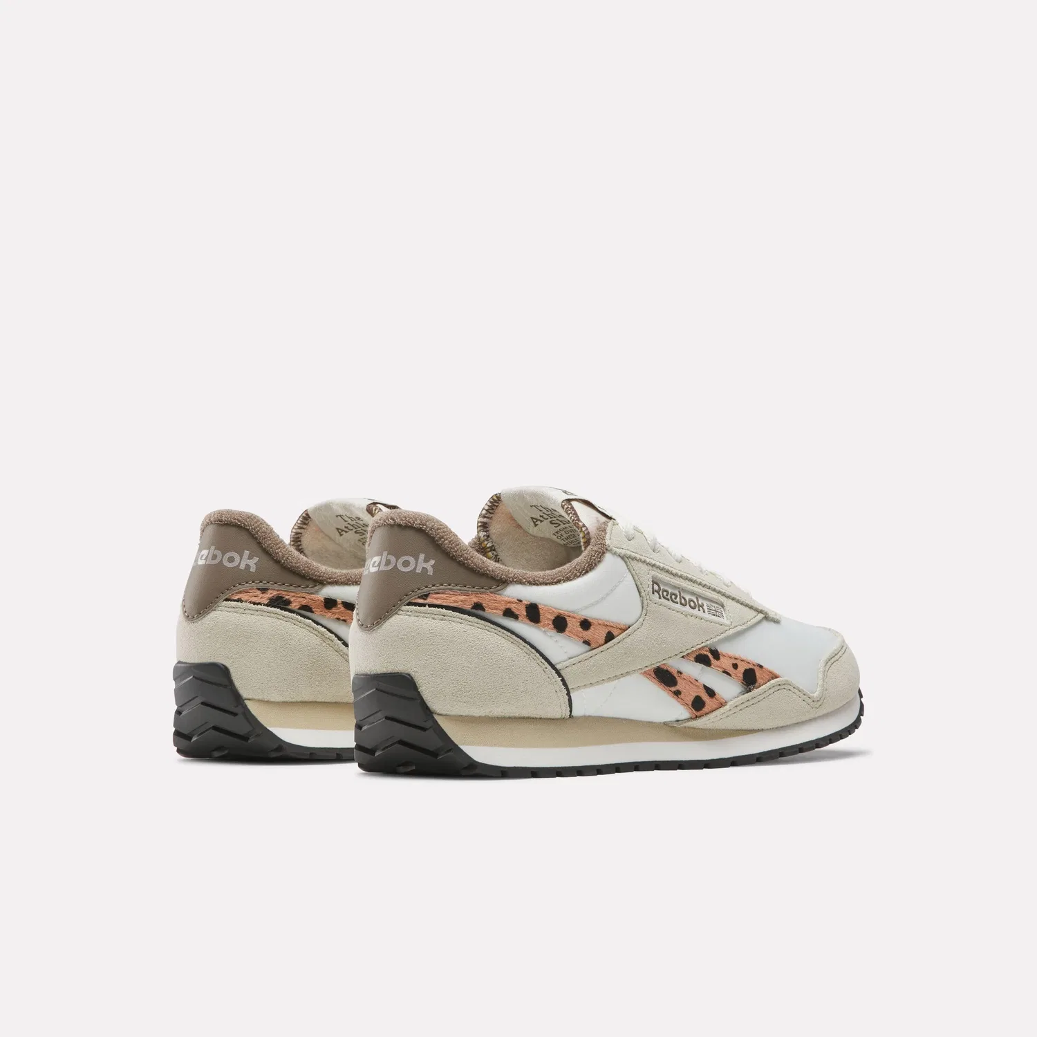 Детские кроссовки для девочек Classic AZ Reebok, Chalk Classic Beige Trek Grey — фото 3