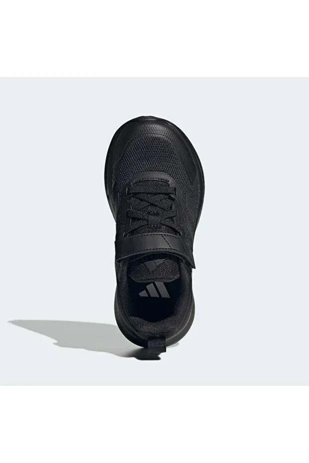 Детские кроссовки для девочек с полосками Fortarun 4.0 Adidas, Core Black Core Black — фото 3