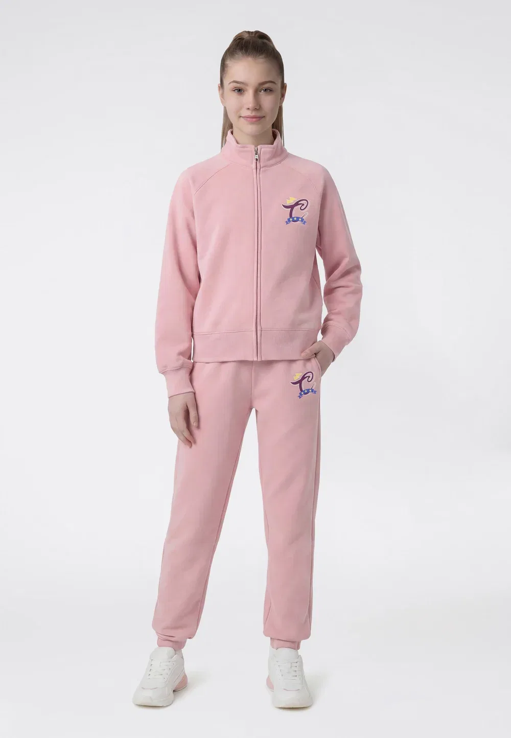 Спортивные брюки с манжетами, зауженного кроя - спортивные штаны Champion, Light Pink — фото 2