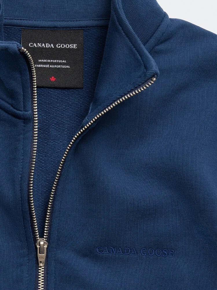 Футболка с длинным рукавом Wonder Quarter Zip CANADA GOOSE, Navy — фото 2