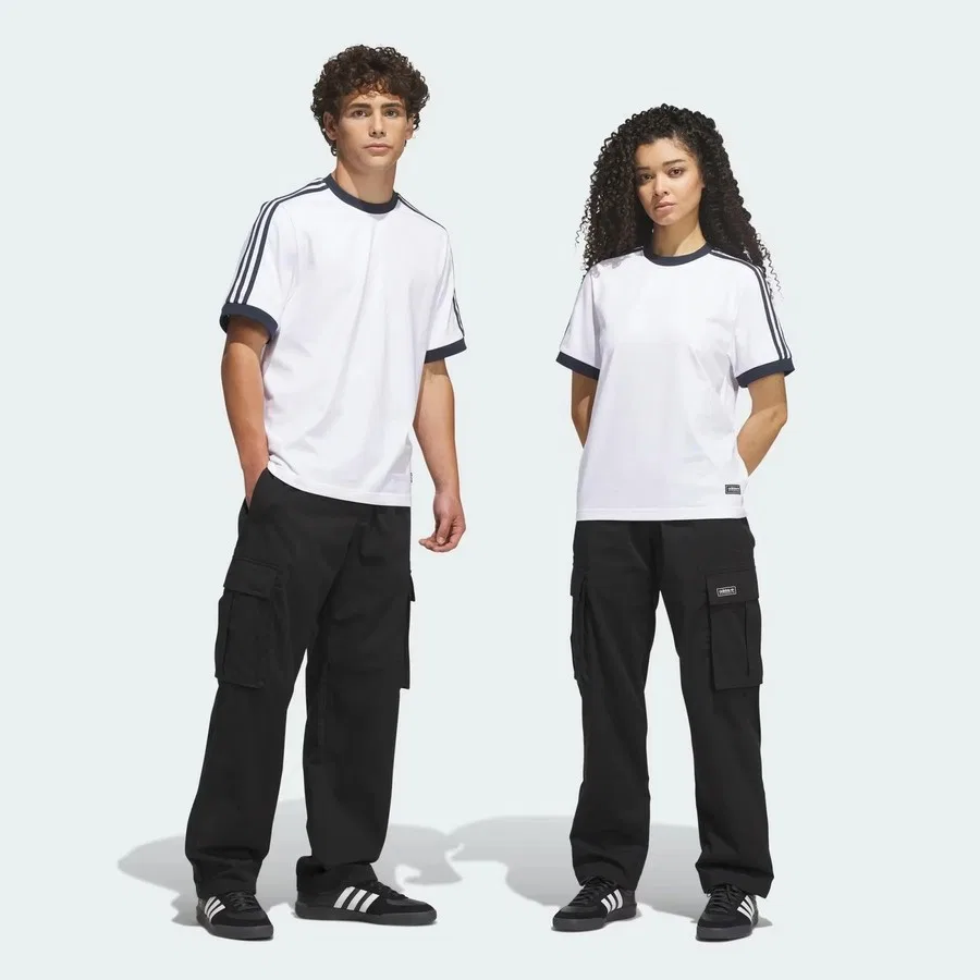 Спортивные брюки карго свободного кроя adidas Skateboarding Cargo, Черный