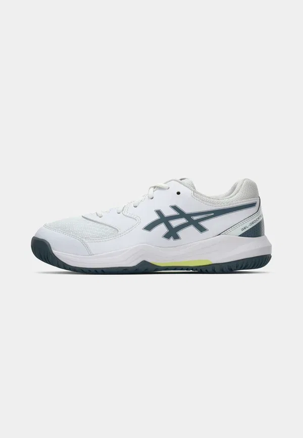Кроссовки Gel Dedicate 8 унисекс - теннисные кроссовки для различных поверхностей Asics, белый — фото 2