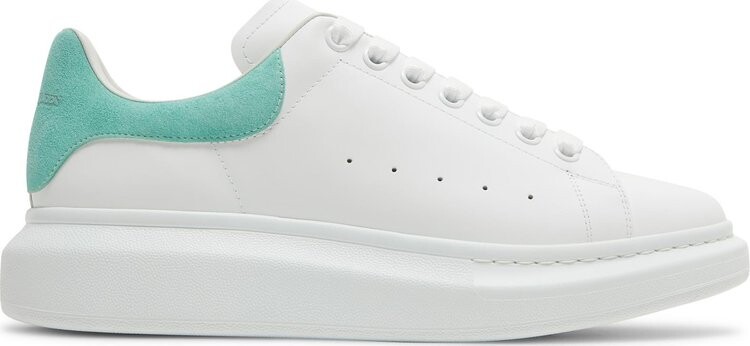 

Кроссовки Alexander McQueen Oversized Sneaker White Teal, белый