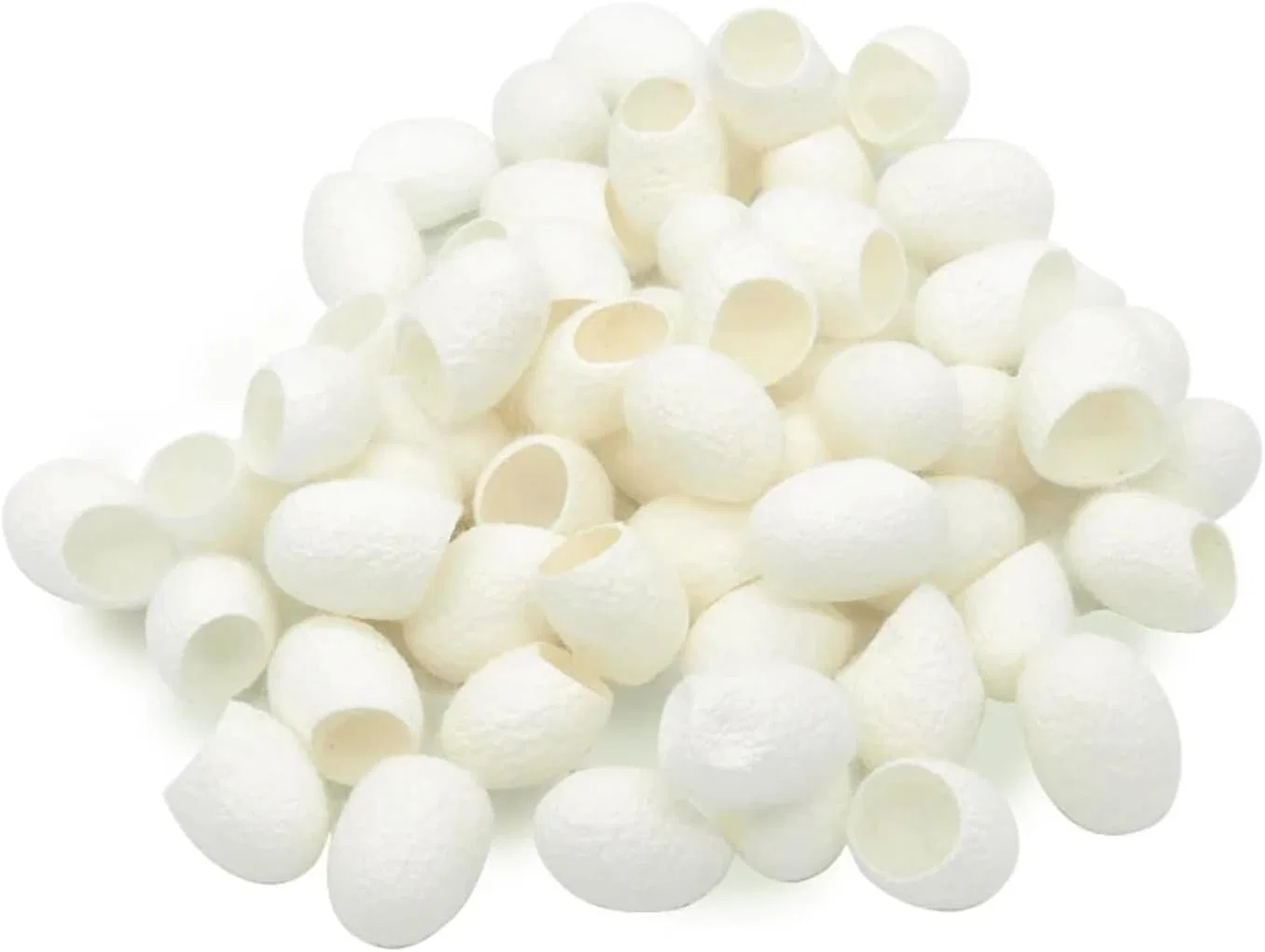 Коконы Mulberry Silk Cut Cocoons Knitsilk, 1000 шт, White