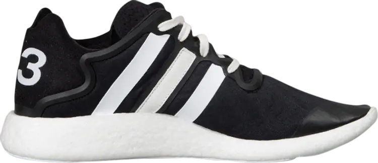 

Кроссовки Adidas Y-3 Yohji Run 'Black White', черный