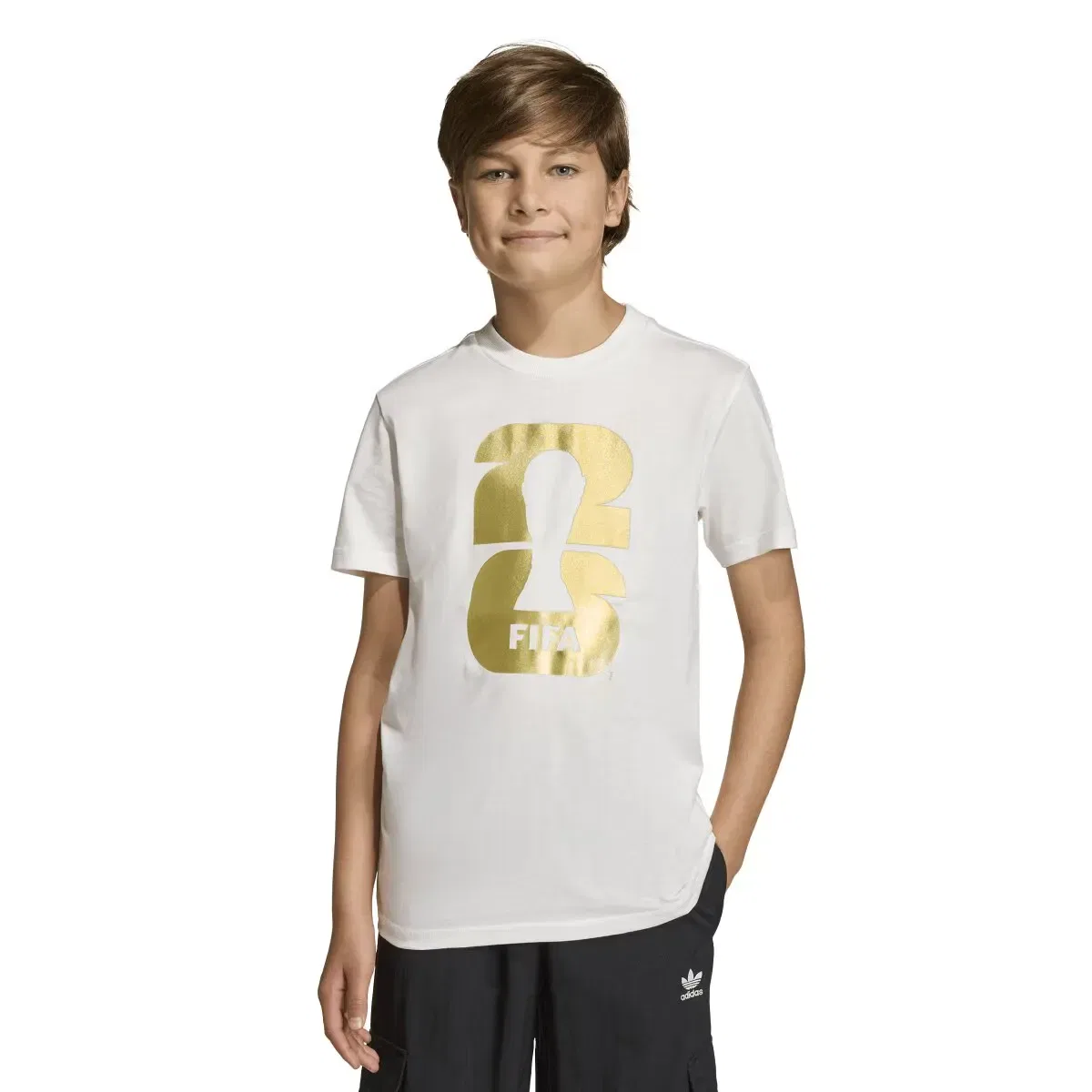 Детская футболка с длинным рукавом adidas, White