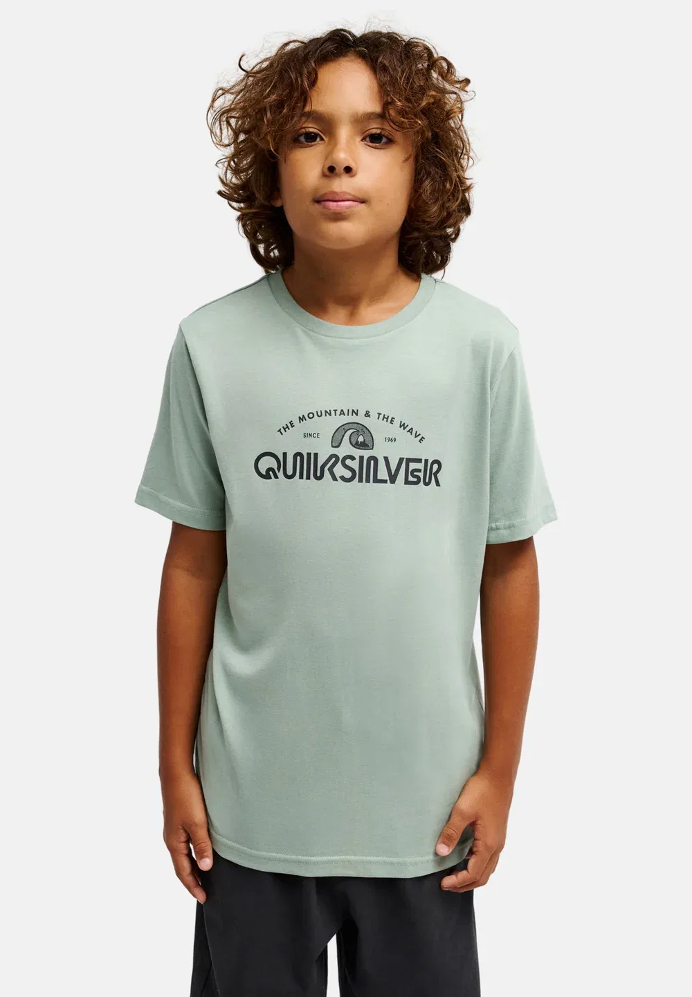 Футболка унисекс с логотипом Vista Quiksilver, Green — фото 2
