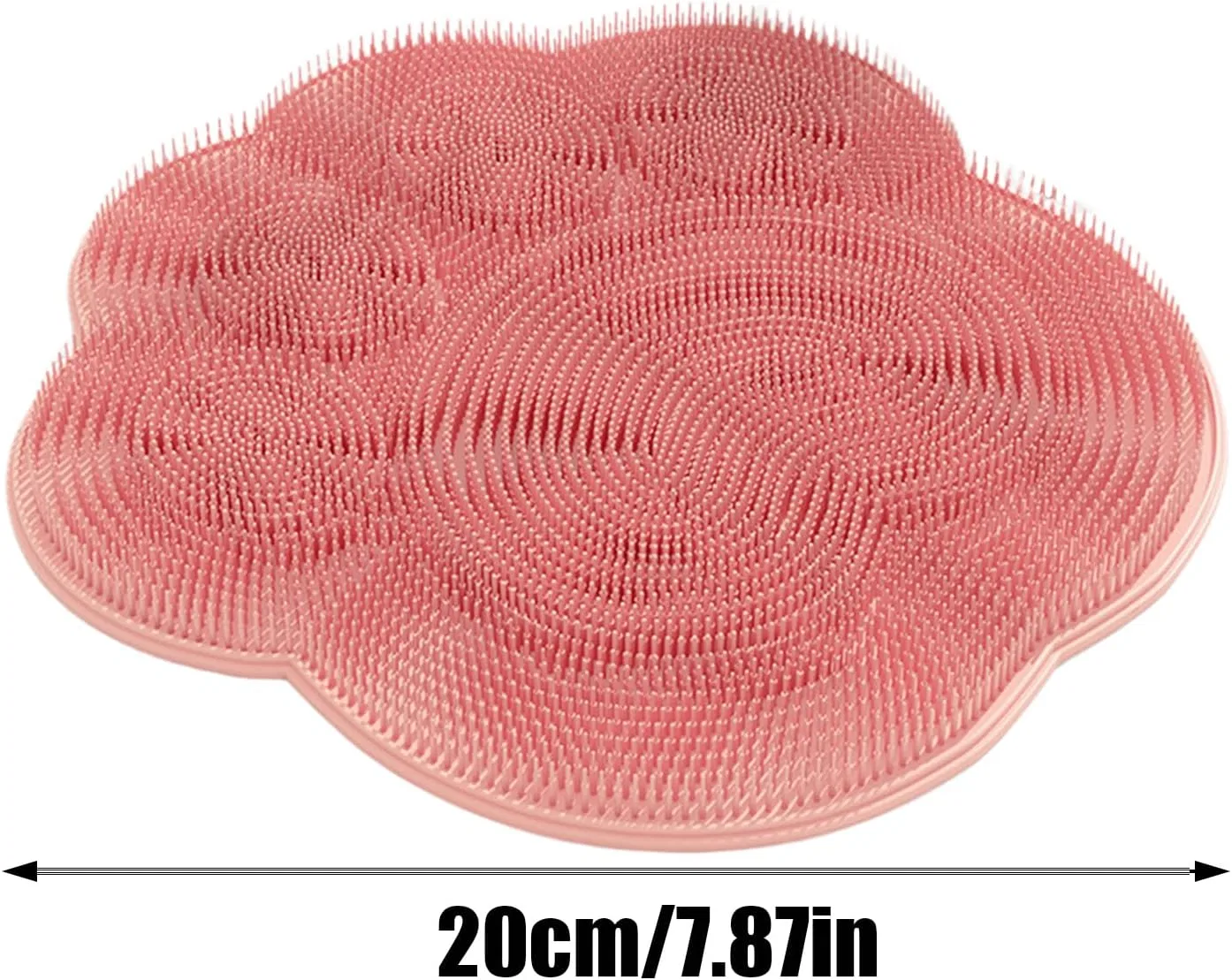 Щетка для душа силиконовая, Pink Generic — фото 4