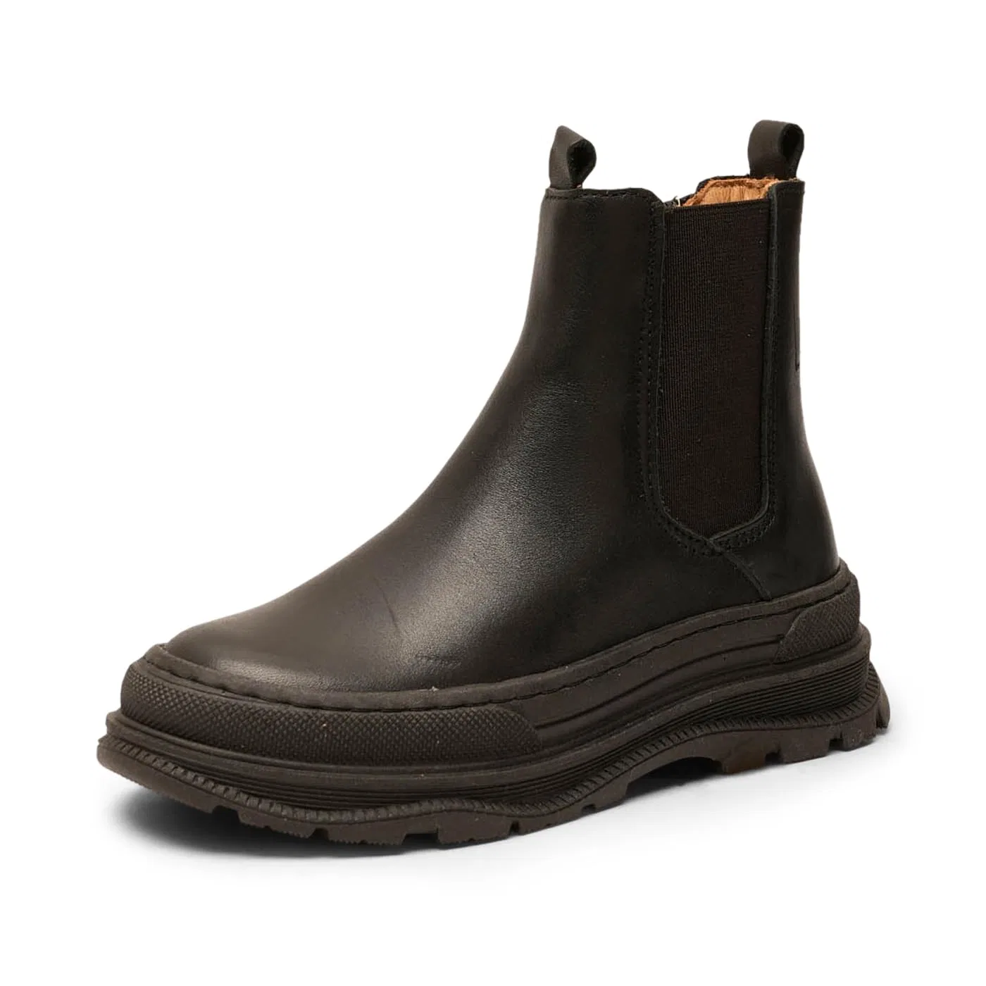 Детские ботинки для девочек кожаные Bisgaard, Black