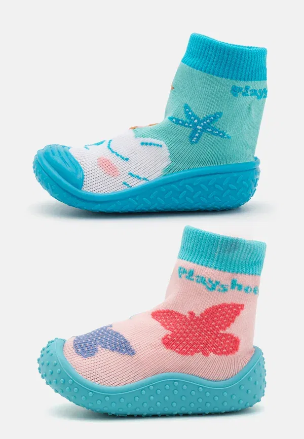 Носочки комплект 2 шт Playshoes, Light Green, светло-зеленый