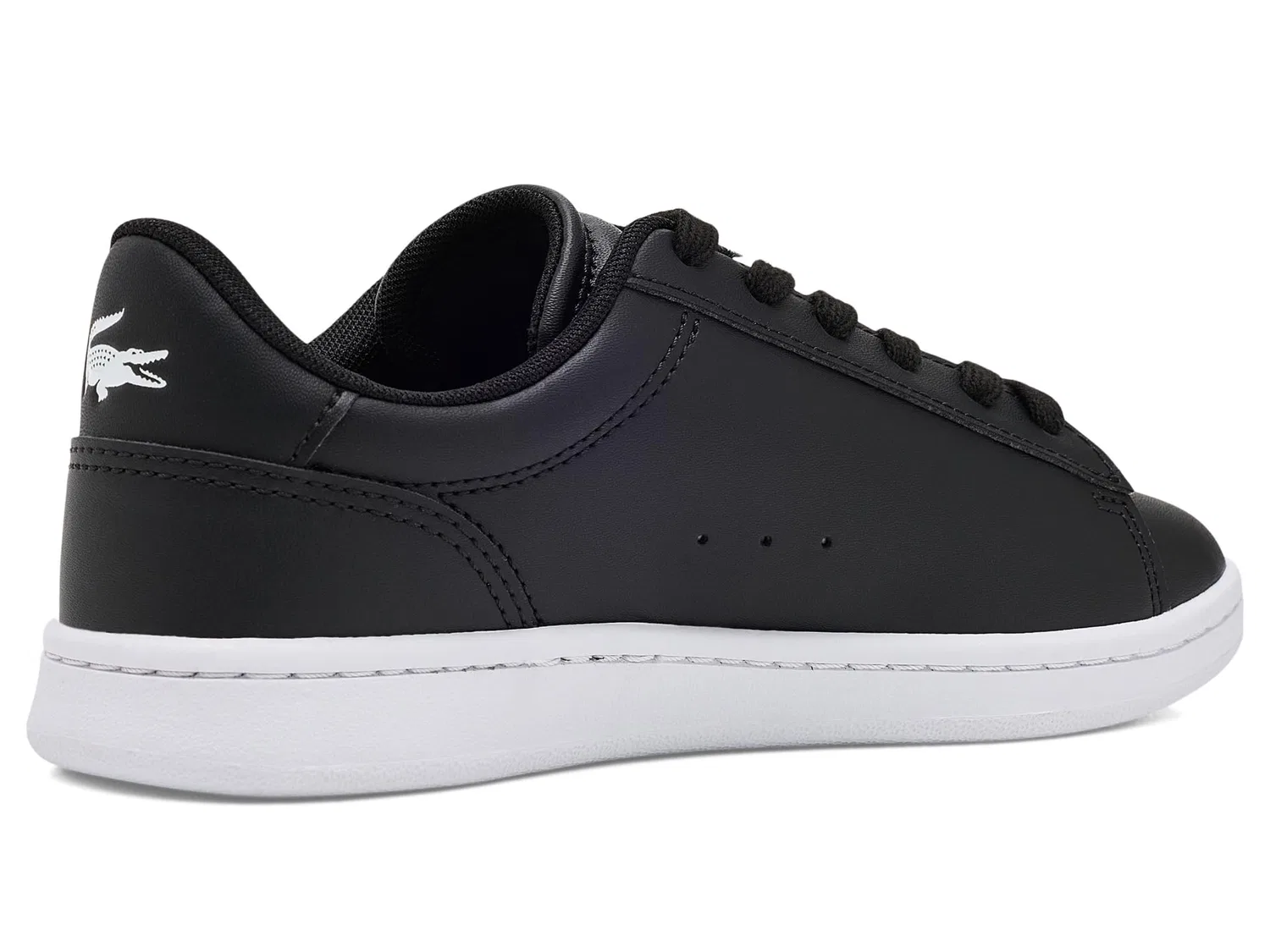 Кроссовки Carnaby Set (для маленьких и больших детей) Lacoste Kids, Black/White — фото 4