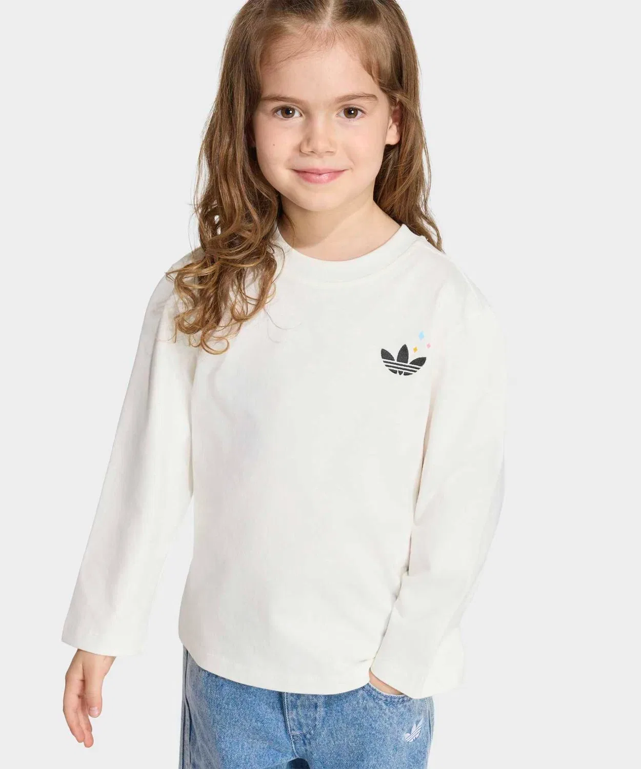 Детская футболка с длинным рукавомCare Bears x Adidas Originals Adidas, White — фото 3
