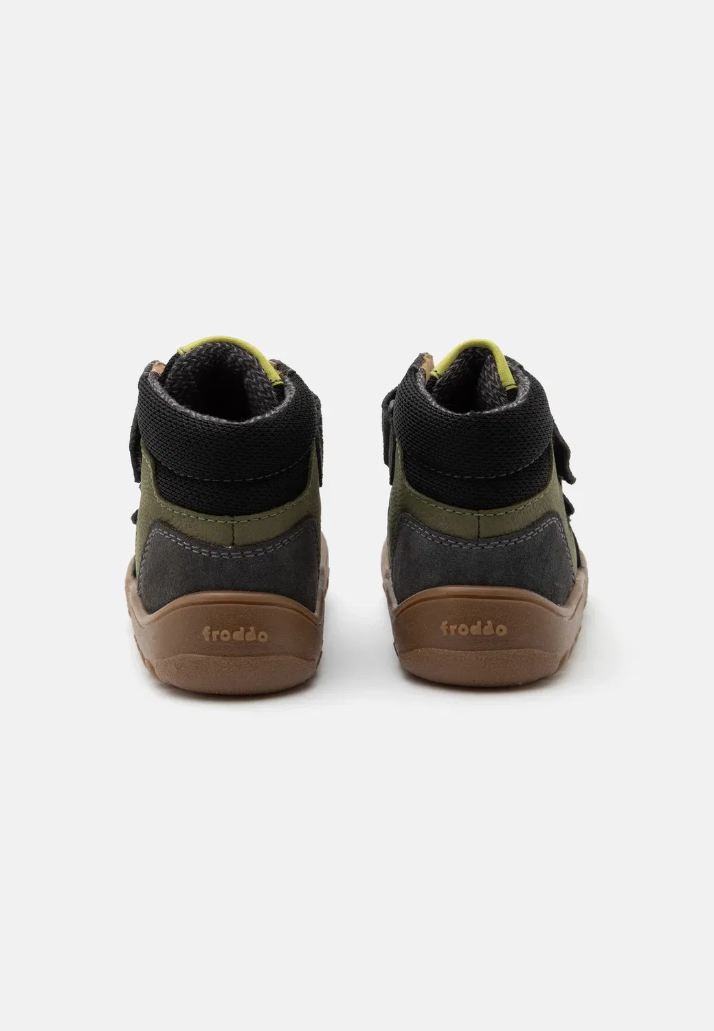 Ботинки Barefoot Up Terra Tex, широкая посадка, унисекс - классические ботильоны Froddo, Grey/Black — фото 3
